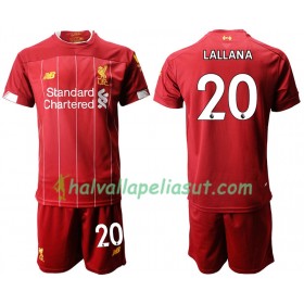 Jalkapallo Pelipaidat Liverpool LALLANA 20 Lasten Kotipaita 2019-2020 Lyhythihainen